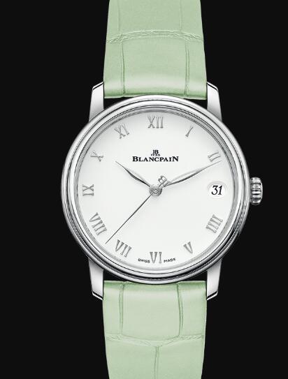 Review Blancpain Villeret Watch Review Villeret Women Date Replica Watch 6127 1127 95 - Click Image to Close